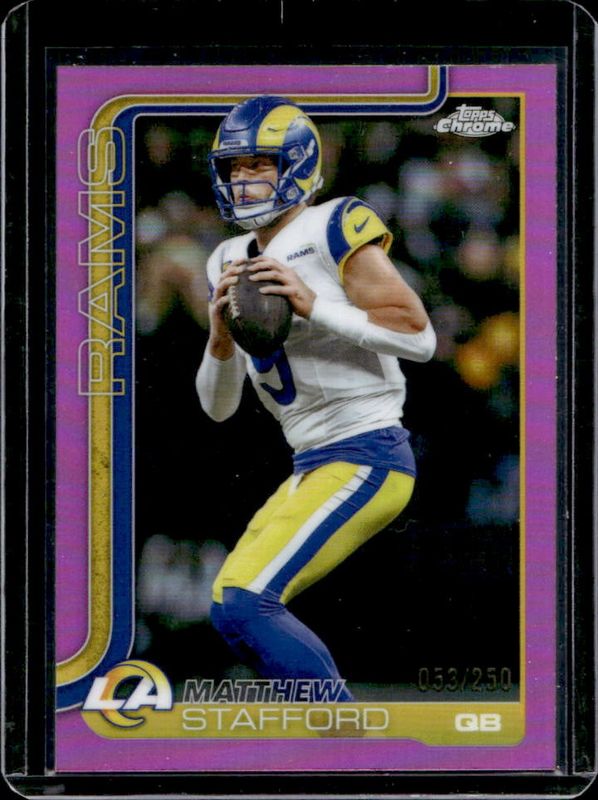 2025 Topps Chrome #169 Pink Refractor /250