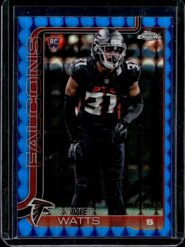 2025 Topps Chrome #393 Rookie - Blue Geometric Refractor /150