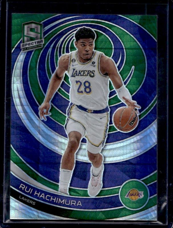 Rui Hachimura 2022 Spectra #57 Asia Green RAW