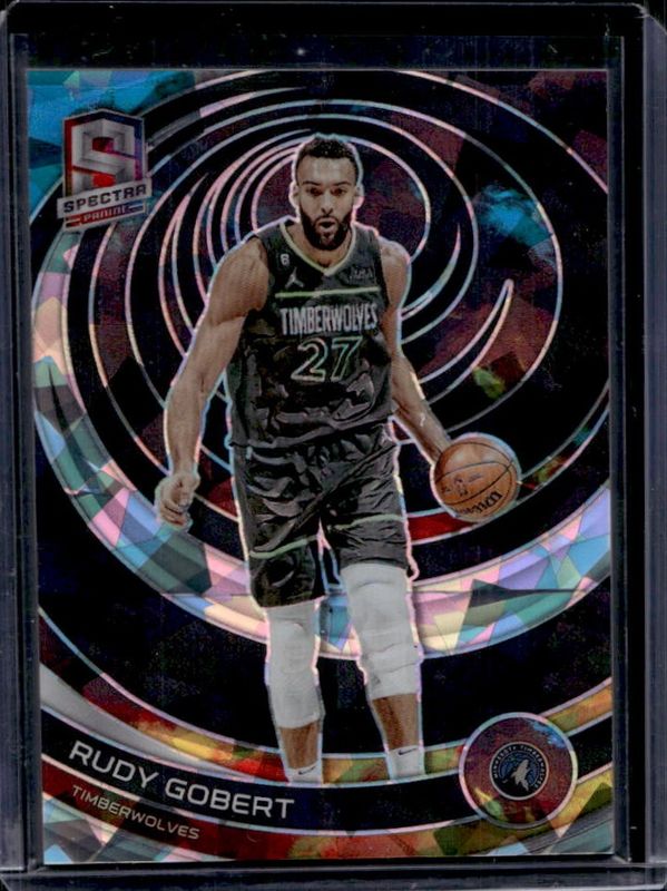 Rudy Gobert 2022 Spectra #58 Astral /49 RAW
