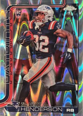 2025 Topps Chrome #328 Rookie - RayWave Refractor