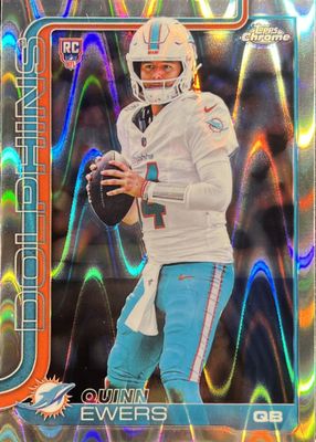 2025 Topps Chrome #316 Rookie - RayWave Refractor