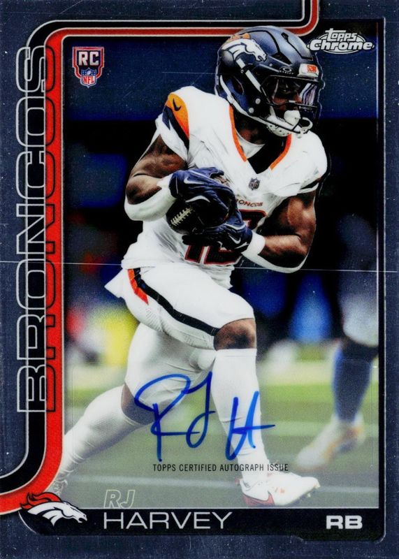 2025 Topps Chrome #RA-RH Rookie Autographs