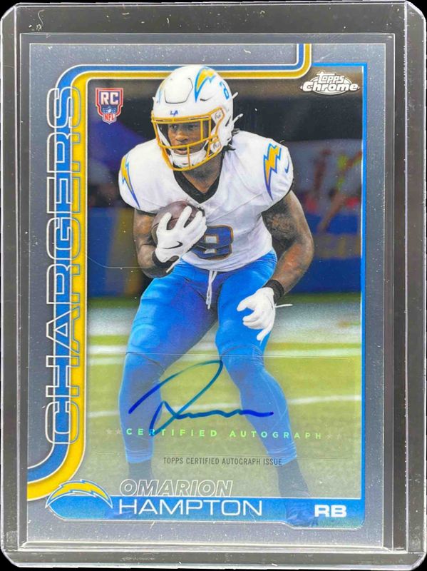 Omarion Hampton - #RA-OH Rookie Autographs