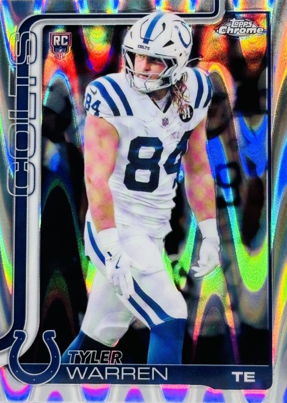2025 Topps Chrome #346 Rookie - RayWave Refractor