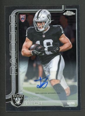 2025 Topps Chrome #RA-JBE Rookie Autographs