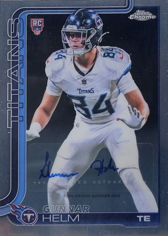 2025 Topps Chrome #RA-GH Rookie Autographs