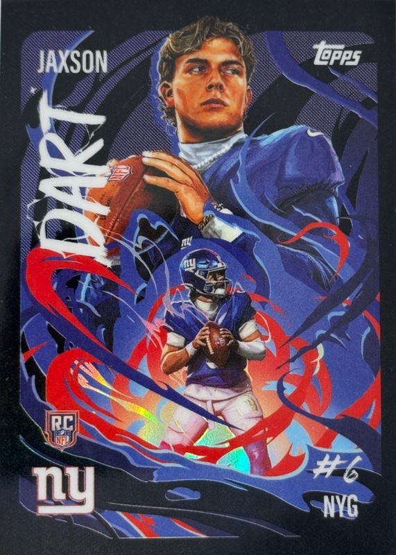 Jaxson Dart 2025 Topps Chrome #UV-1 Ultra Violet /(SSP) Price