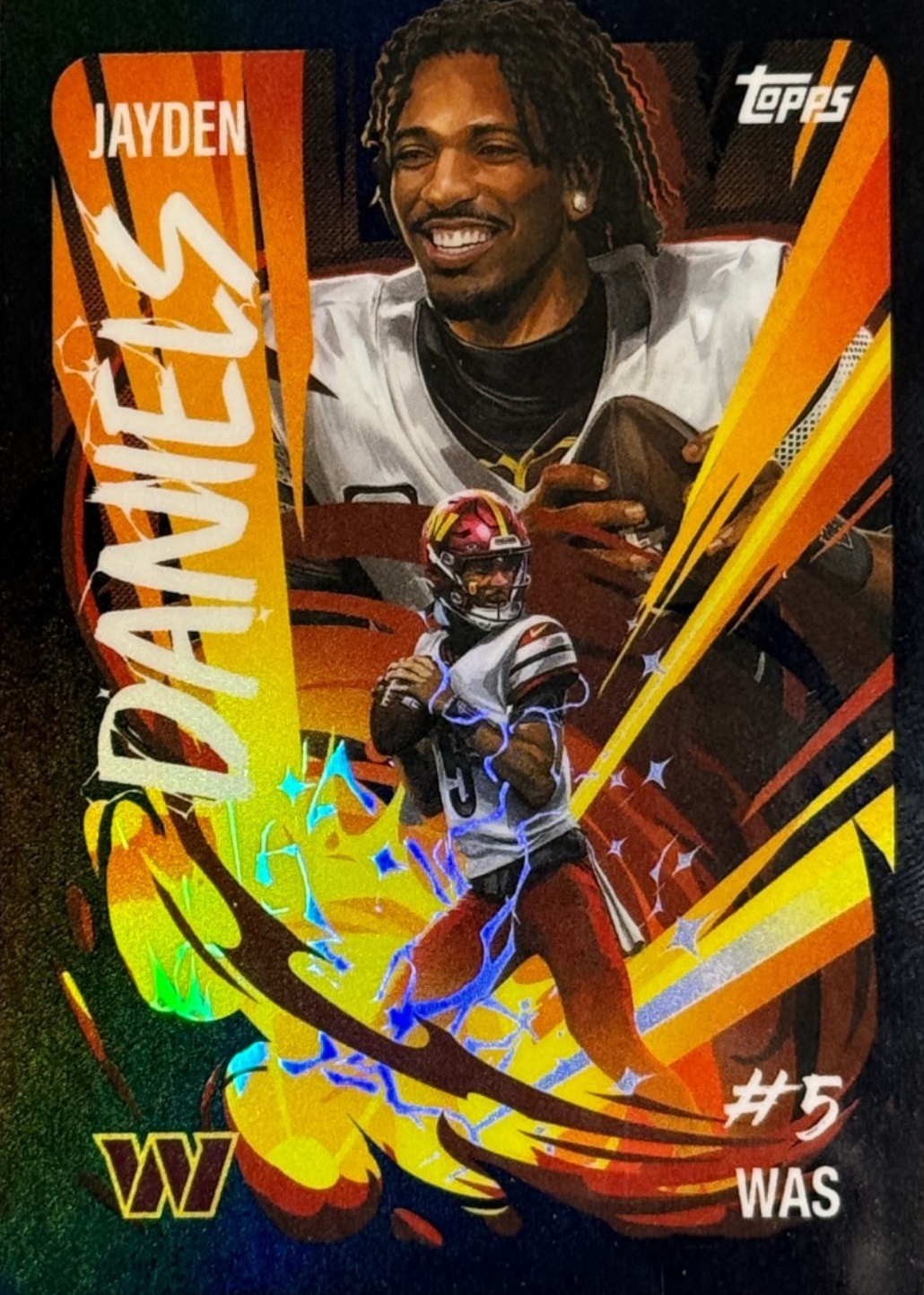 GWセール【希少・100周年】レアルマドユニ02/03 CLアディダス　おまけ Jayden Daniels 2025 Topps Chrome #UV-19 Ultra Violet /(SSP) Price