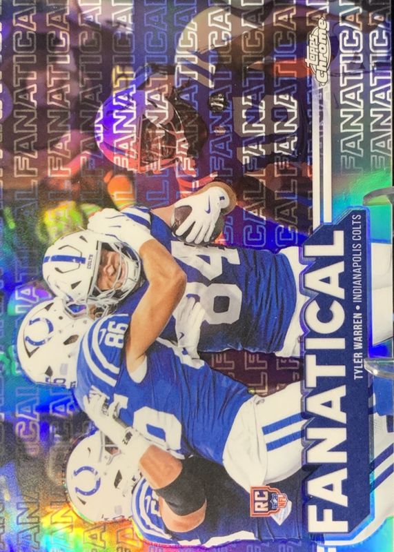 2025 Topps Chrome #FF-8 Fanatical /(SSP)