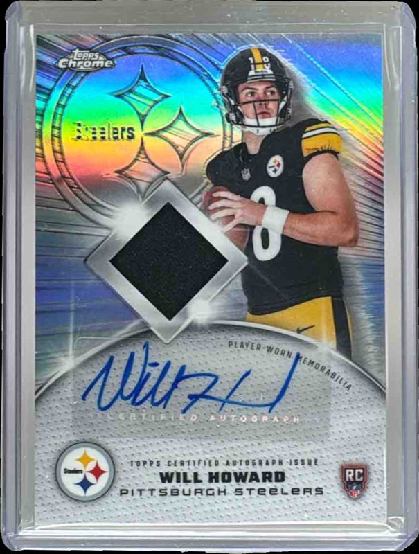 2025 Topps Chrome #RPA-WH Rookie Patch Autographs