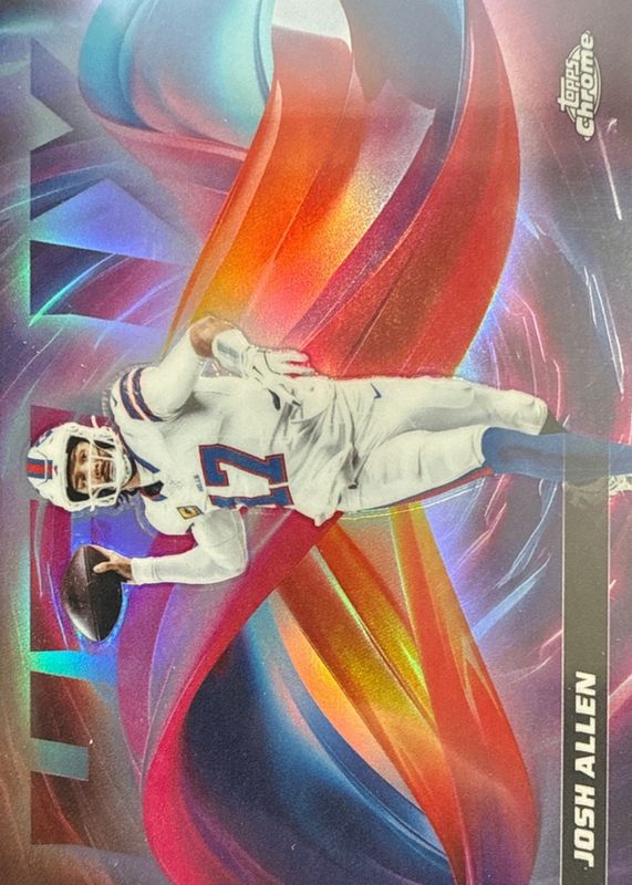 Josh Allen 2025 Topps Chrome #HX-3 Helix /(SSP) Price Guide - Sports ...
