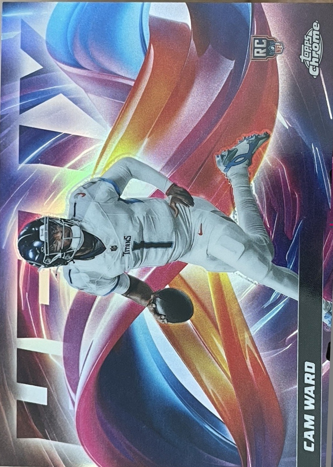 Cam Ward 2025 Topps Chrome #HX-4 Helix /(SSP) Price Guide - Sports