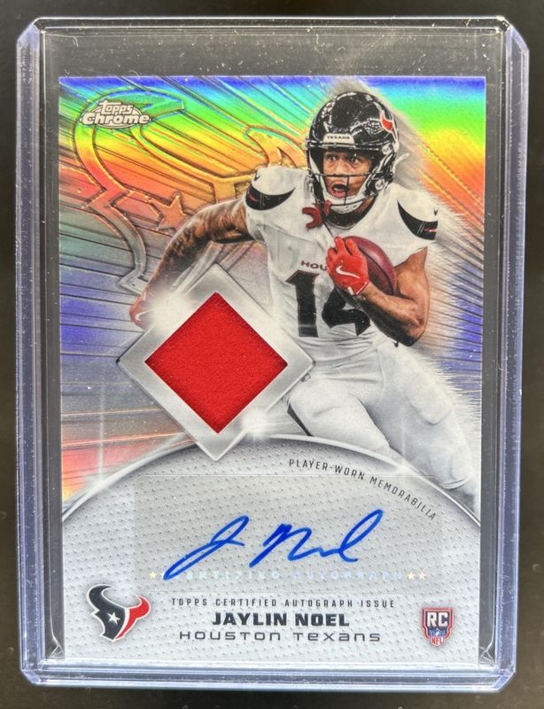 2025 Topps Chrome #RPA-JN Rookie Patch Autographs