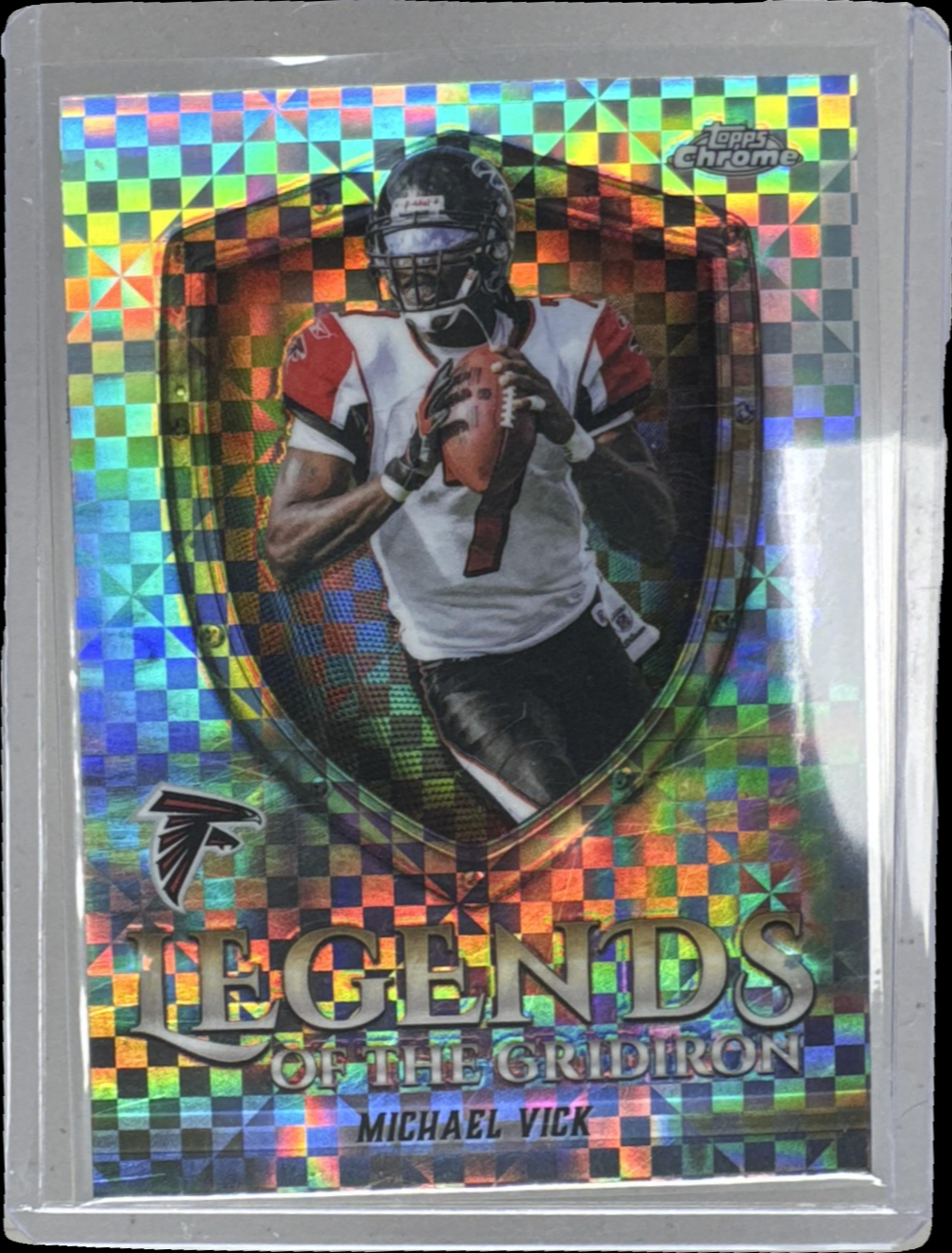 Michael Vick 2025 Topps Chrome #LOG-2 Legends of the Gridiron - X ...