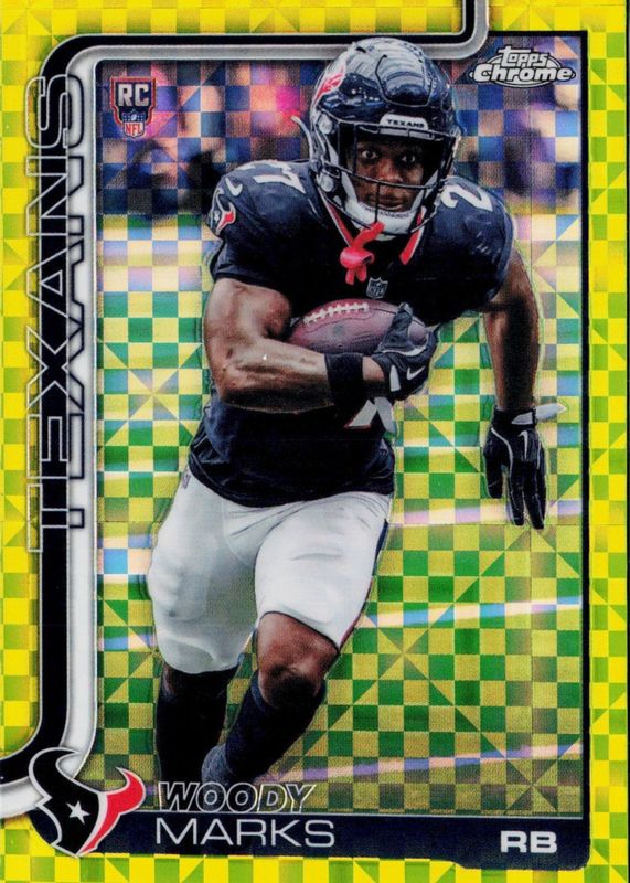 2025 Topps Chrome #372 Rookie - Lime Green X-Fractor