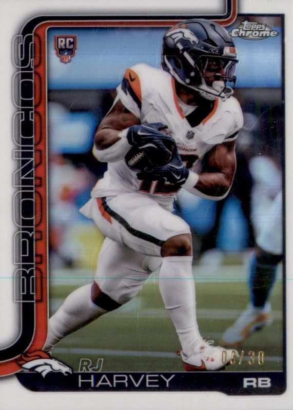 2025 Topps Chrome #330 Rookie - White Refractor /30