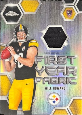 2025 Topps Chrome #FYF-WH First Year Fabric