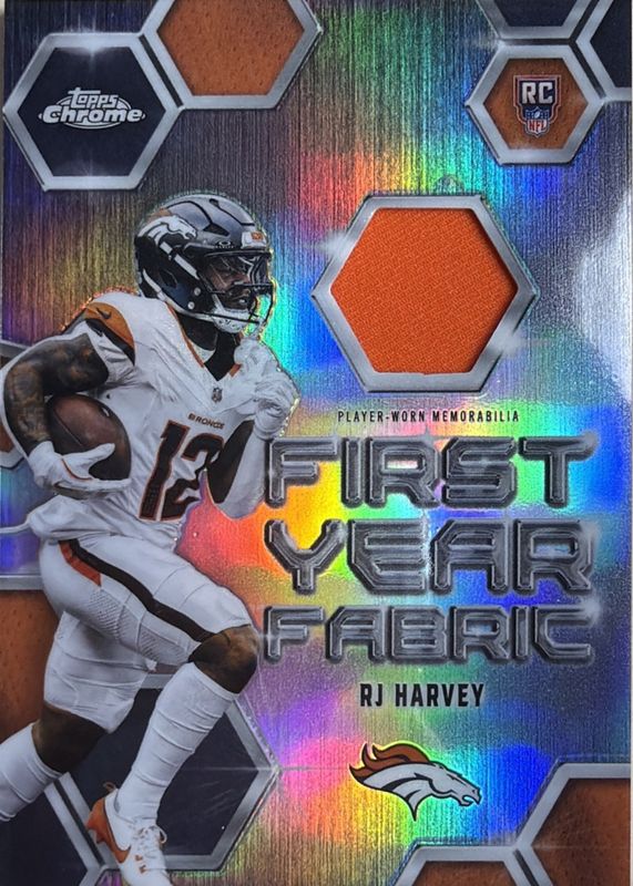 2025 Topps Chrome #FYF-RH First Year Fabric