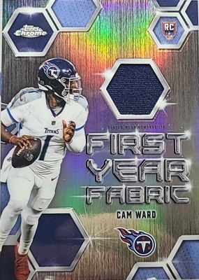 2025 Topps Chrome #FYF-CW First Year Fabric