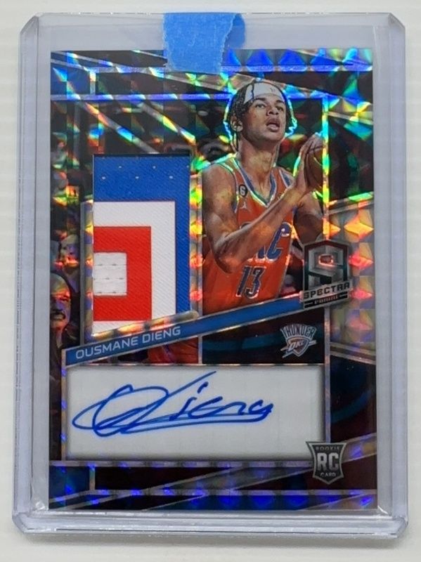 Ousmane Dieng 2022 Spectra #218 Interstellar /99 Rookie RAW