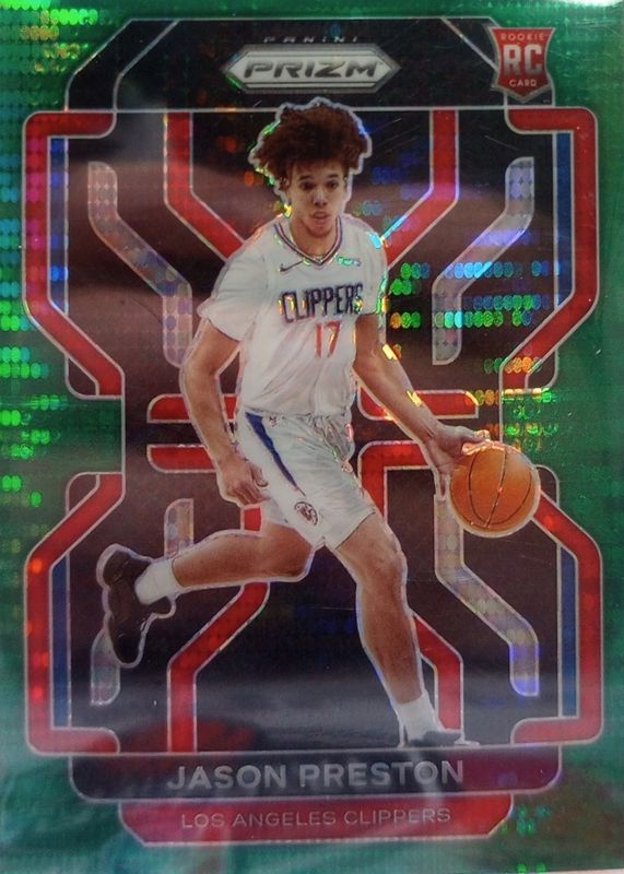2021 Prizm #327 Factory Set Green Hyper