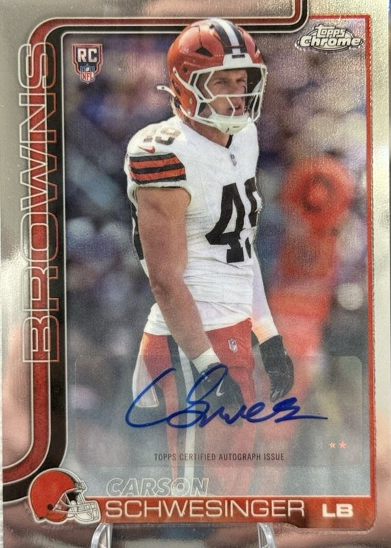 2025 Topps Chrome #RRA-CSC Retail Rookie Autographs