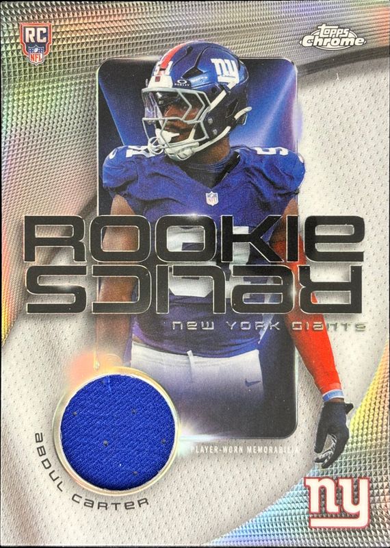 2025 Topps Chrome #RR-AC Rookie Relics