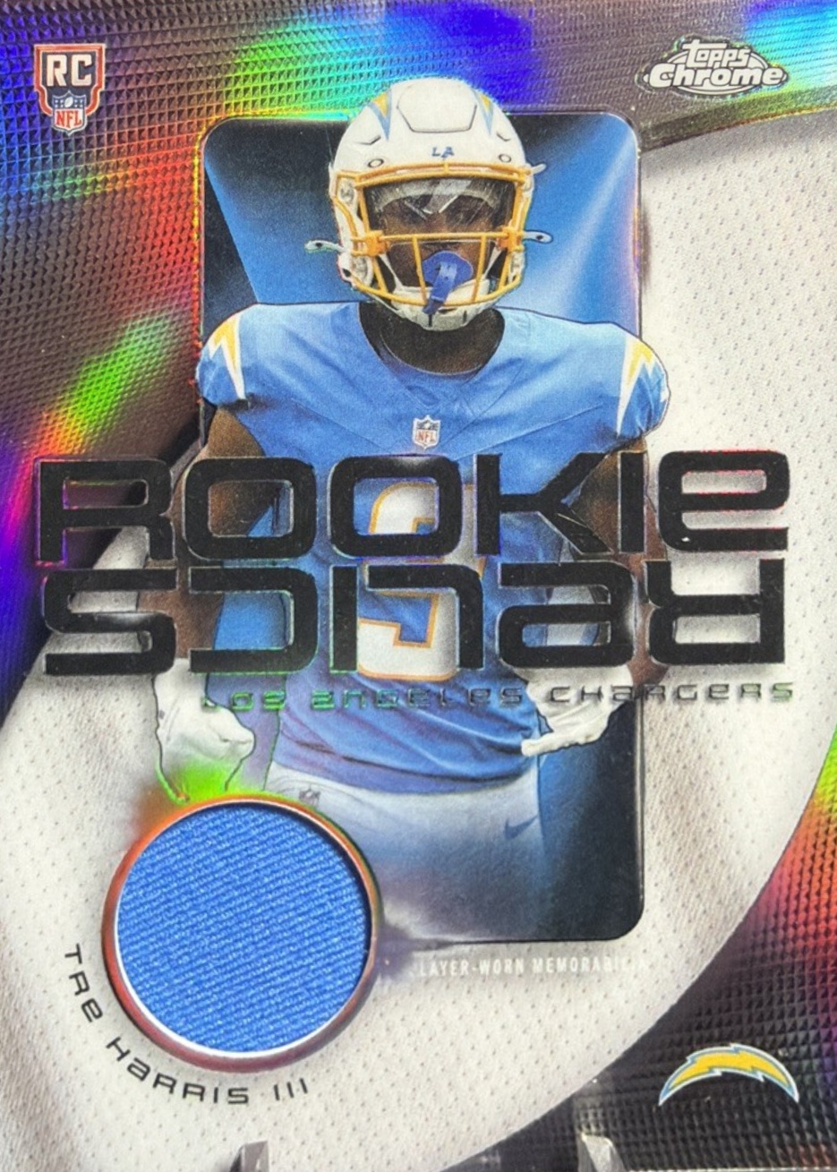 Tre Harris 2025 Topps Chrome #RR-THA Rookie Relics Price Guide - Sports ...