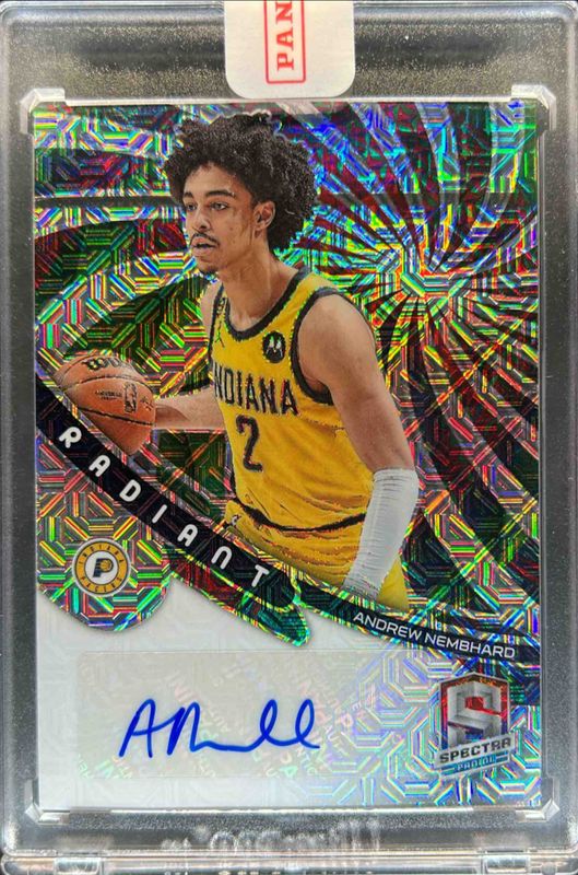 Andrew Nembhard 2022 Spectra #225 Meta /25 Rookie RAW