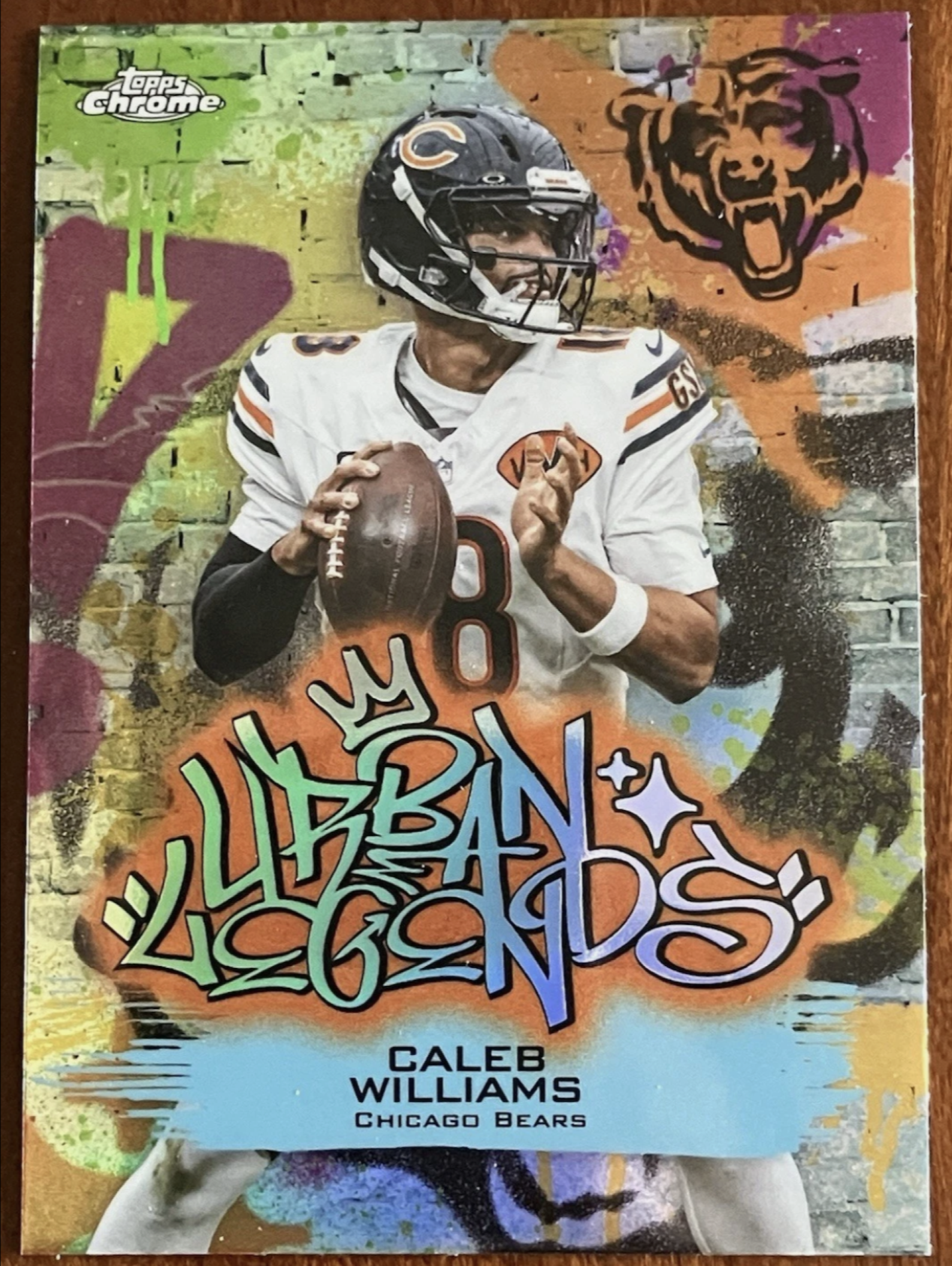 Caleb Williams 2025 Topps Chrome #UL-4 Urban Legends /(SSP) Price Guide ...