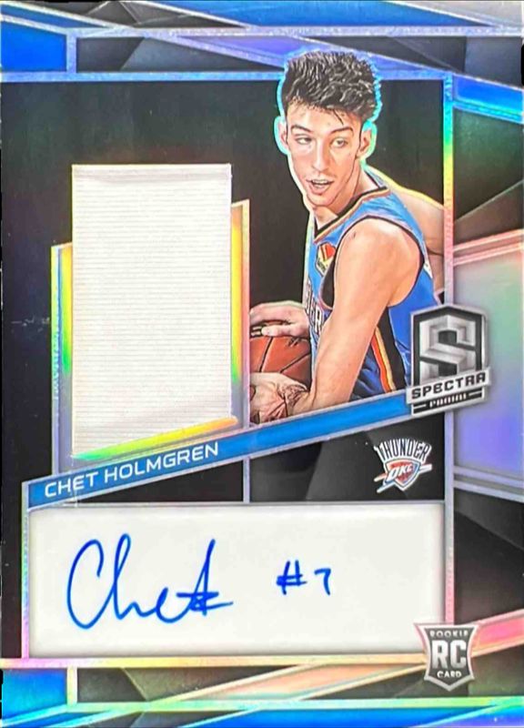 Chet Holmgren 2022 Spectra #244 Base Rookie RAW