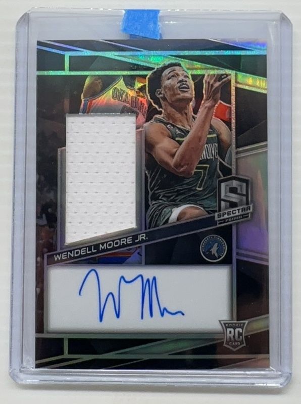 Wendell Moore Jr. 2022 Spectra #222 Base Rookie RAW
