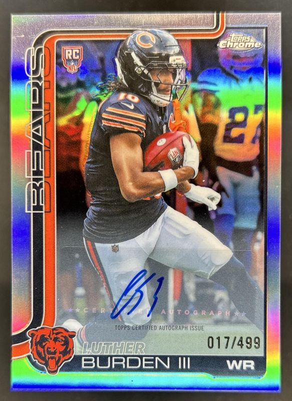 2025 Topps Chrome #RA-LB Rookie Autographs - Refractor /499