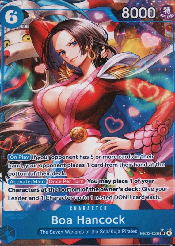 2026 Extra Booster: Heroines Edition #EB03-026 Super Rare (Alternate Art)