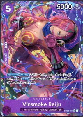 2026 Extra Booster: Heroines Edition #EB03-031 Super Rare (Alternate Art)