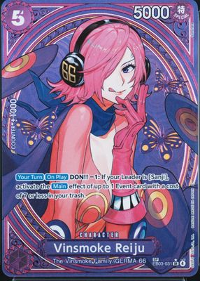 2026 Extra Booster: Heroines Edition #EB03-031 Super Rare (SP)