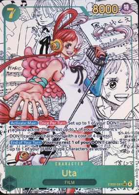 2026 Extra Booster: Heroines Edition #EB03-061 Secret Rare (Manga)