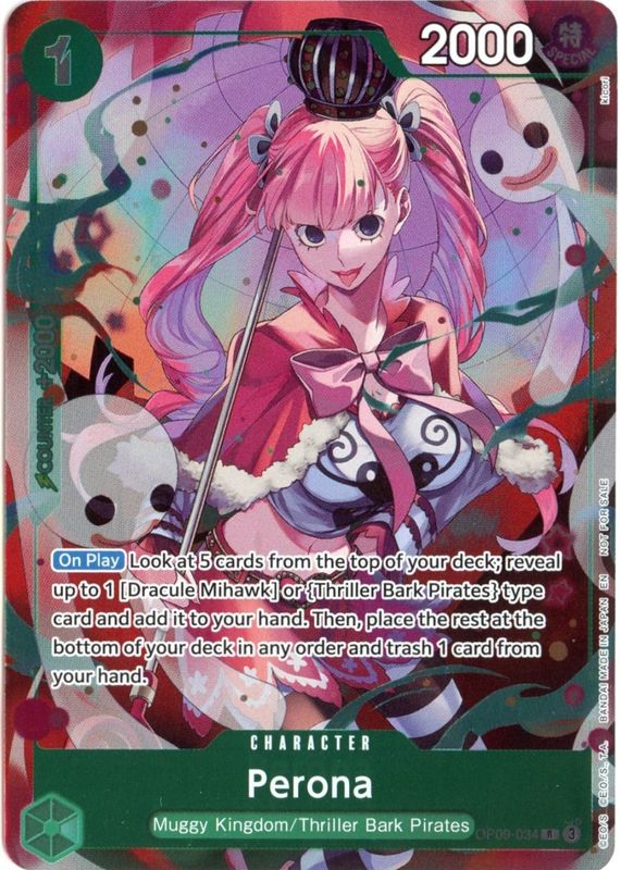 2026 Extra Booster: Heroines Edition #OP09-034 Foil