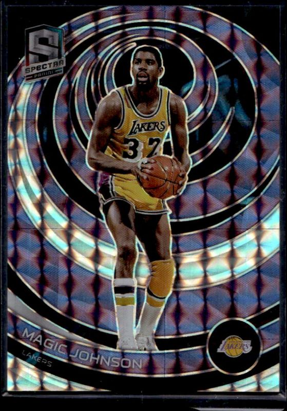 Magic Johnson 2022 Spectra #144 Interstellar /99 RAW