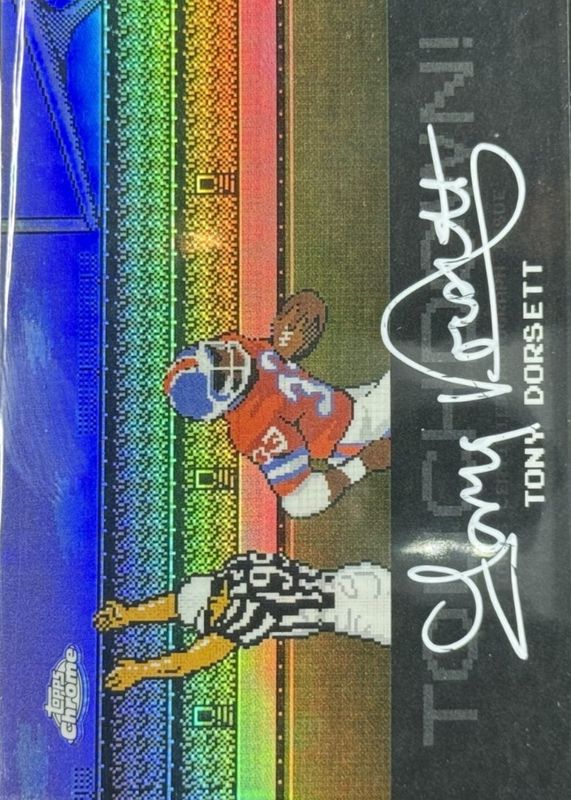 2025 Topps Chrome #TA-TD Tecmo Bowl Autographs /(SSP)