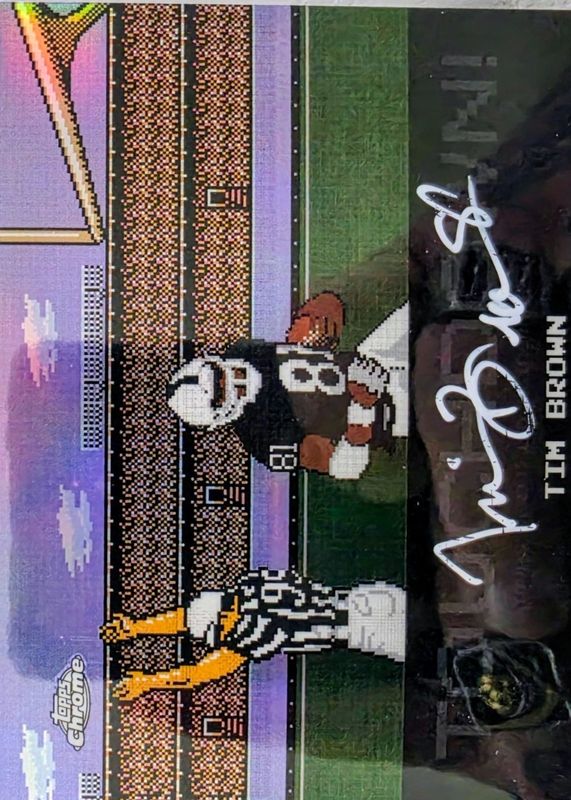 2025 Topps Chrome #TA-TB Tecmo Bowl Autographs /(SSP)
