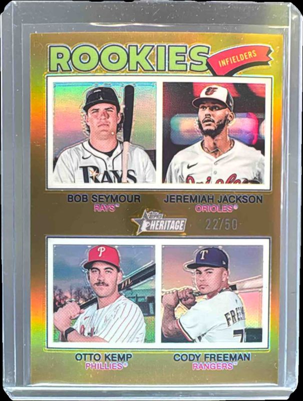 Bob Seymour / Cody Freeman / Jeremiah Jackson / Otto Kemp Baseball ...