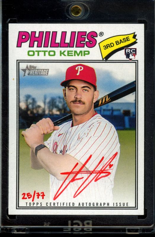 2026 Topps Heritage #ROA-OK Real One Autographs - Red Ink /77