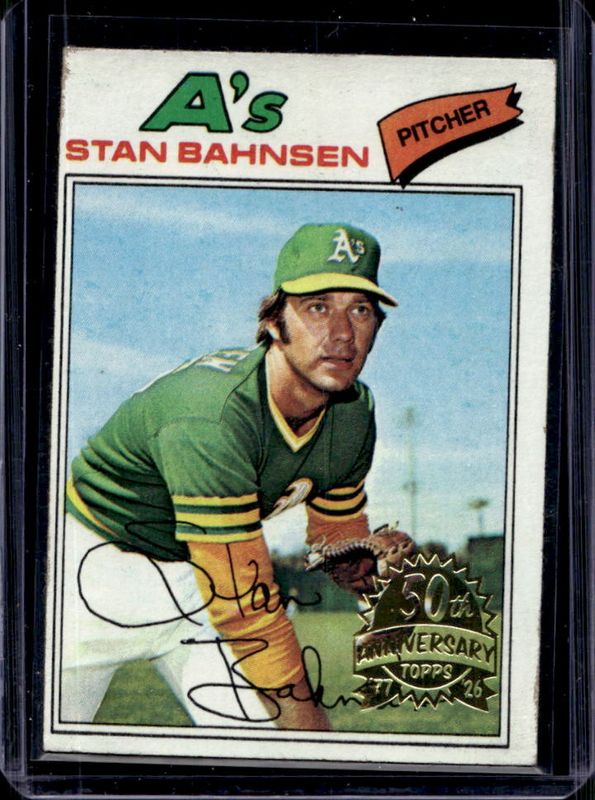 2026 Topps Heritage #383 1977 Topps 50th Anniversary Stamped Buybacks