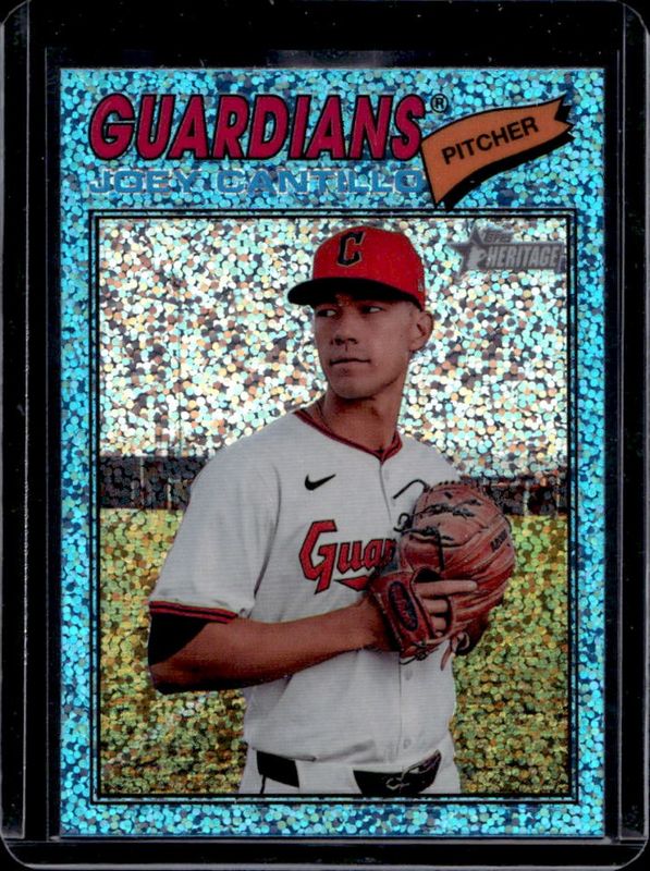 2026 Topps Heritage #251 Chrome - Light Blue Sparkle Refractor