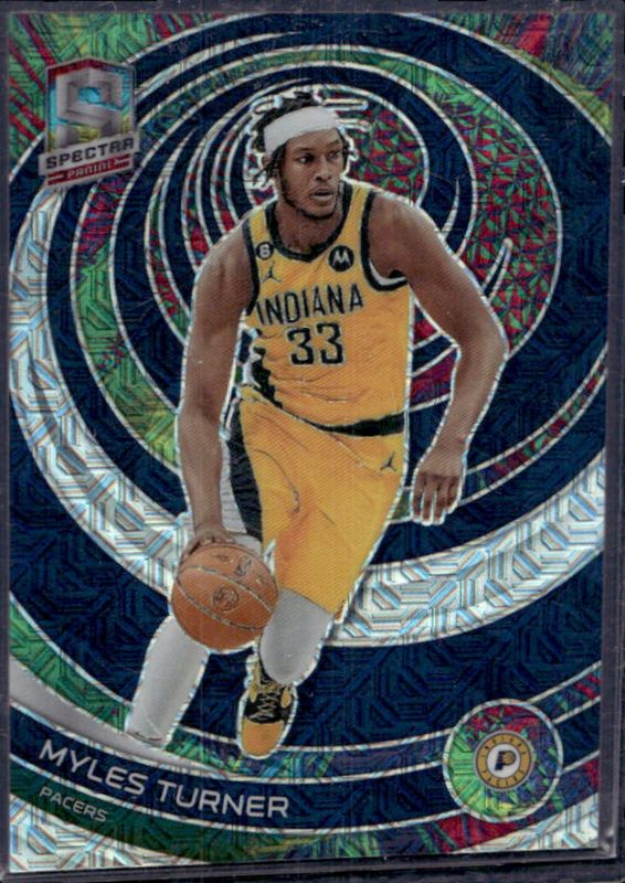 Myles Turner 2022 Spectra #31 Meta /25 RAW