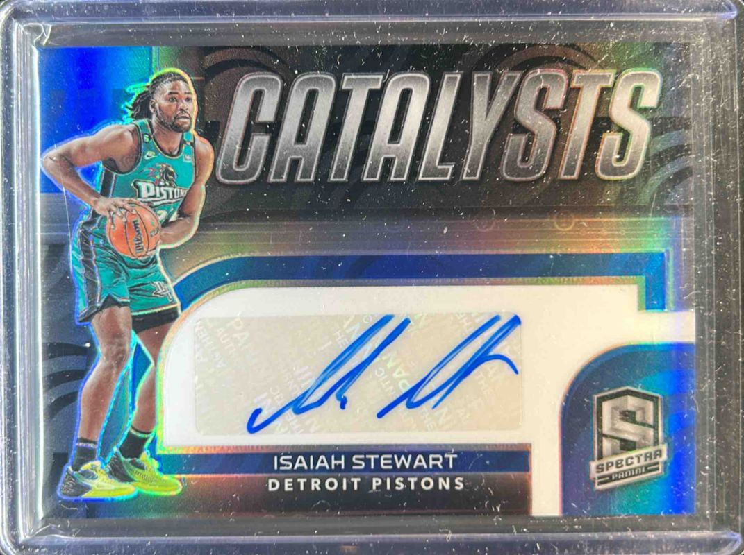 Isaiah Stewart 2022 Spectra #CSA-IST Catalysts Signatures /99 RAW