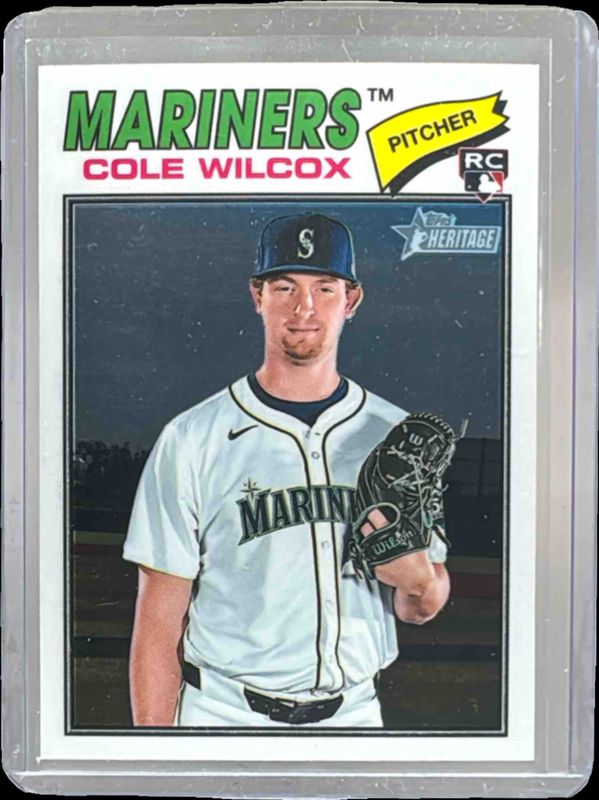 Cole Wilcox 2026 Topps Heritage #155 Chrome Price Guide - Sports Card ...