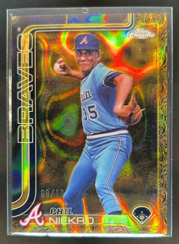 2025 Topps Gilded Collection #80 Chrome Gold - Gold Lava Refractor /10